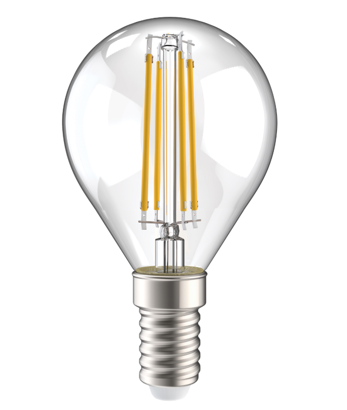 Лампа светодиодная IEK  360°  E14 7 Вт LED G45 шар прозрачная 230В 4000К