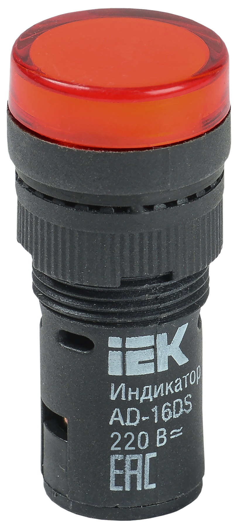 Сигнальная лампа IEK AD-16DS 230В красная