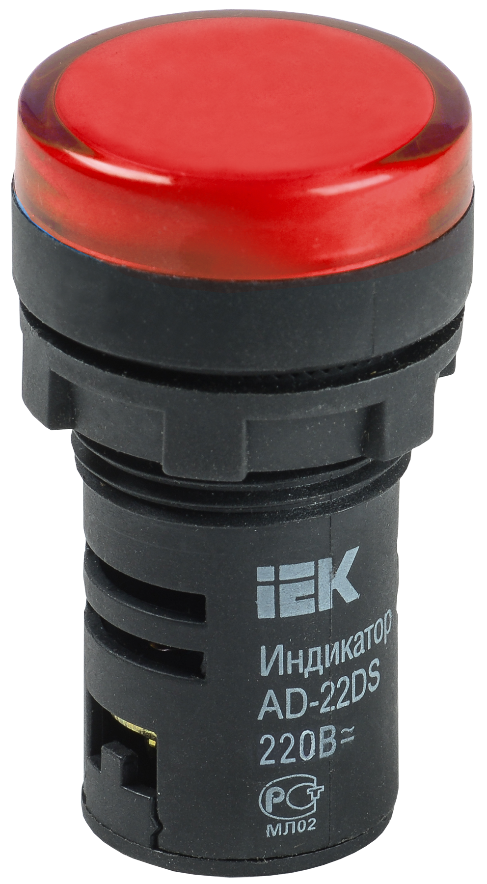 Сигнальная лампа IEK AD-22DS 240В красная