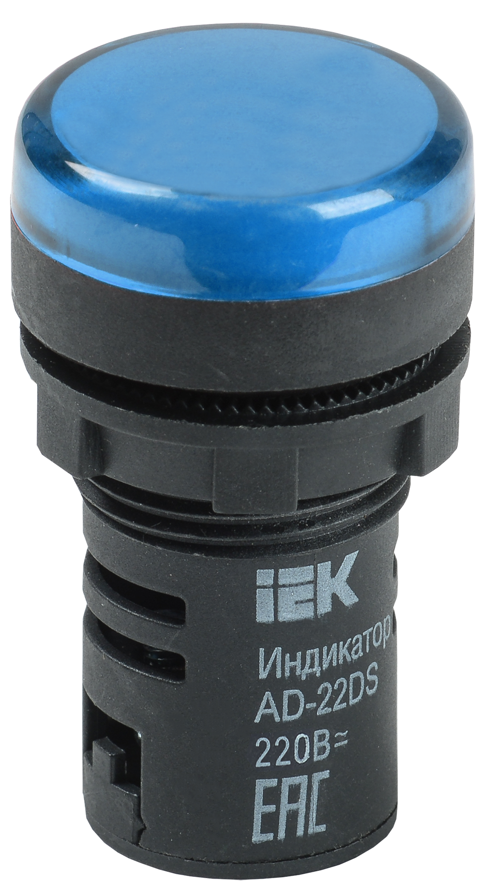 Сигнальная лампа IEK AD-22DS 240В синяя