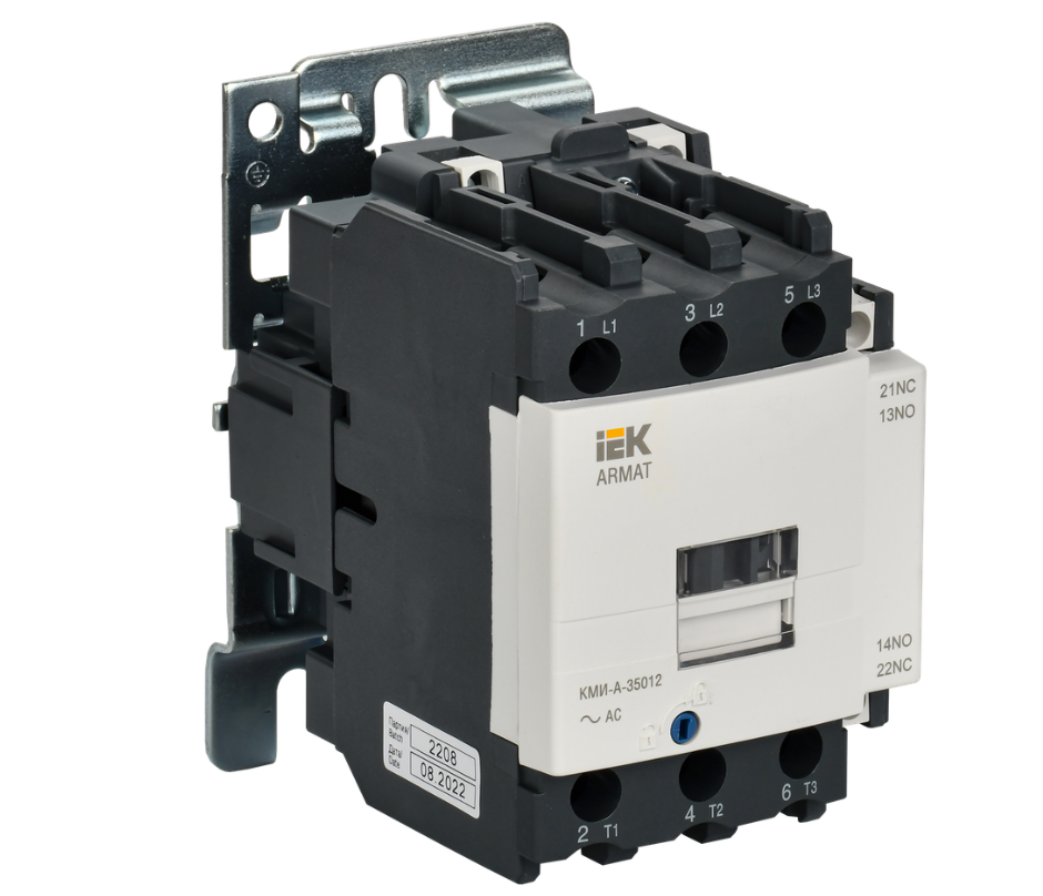 Контактор IEK ARMAT КМИ-А-48012 LC1D 80А 36В/АС3 1NO/1NC