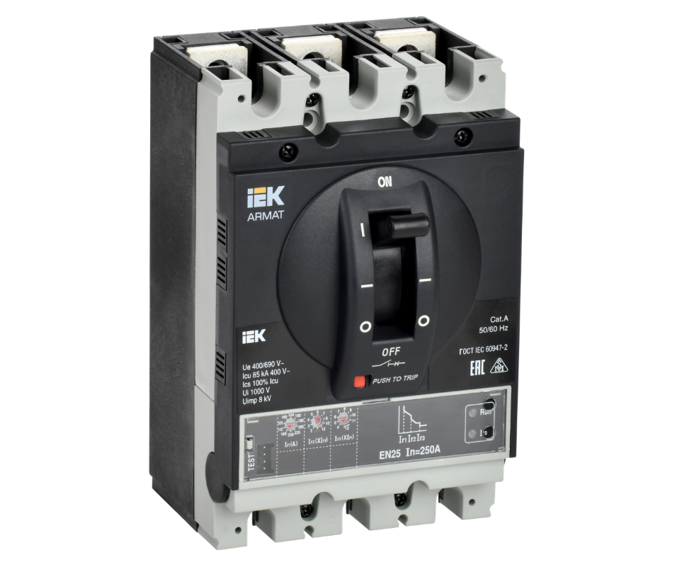 Автоматический выключатель IEK ARMAT 3P G 85кА 250А