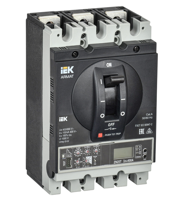 Автоматический выключатель IEK ARMAT 4P A 50кА 63А