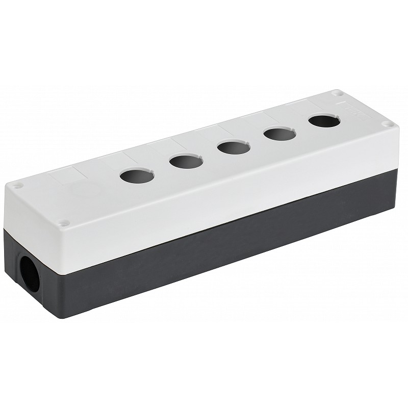 Корпус для кнопок IEK КП105(6)-Р, 5(6) мест, белый