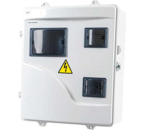 Щитовое оборудование IEK MSP306-3-55 Корпус пластиковый ЩУРн-П 3/6 IP55