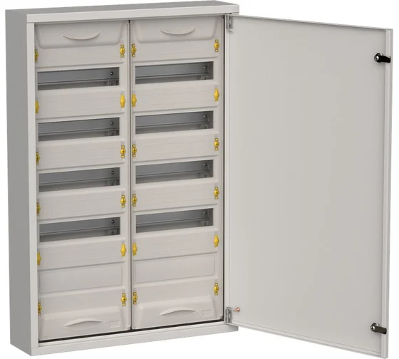 TITAN 5 Корпус мет. ЩРн-120 (2х60) 835х570х140 IP31 сер IEK