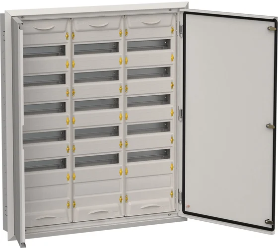 Щитовое оборудование IEK TITAN 5 Корпус мет. ЩРн-216 (3х72) 960х830х140 IP31 сер