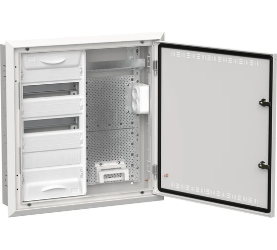 Щитовое оборудование IEK TITAN 5 Корпус комбинированный ЩРв-36 (2х36) белый