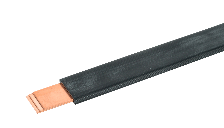 Шина медная гибкая изолированная IEK ШМГ 10x(40x1мм) 2м