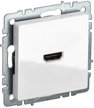 Розетка IEK BRITE HDMI РHDMI-0-БрБ белый