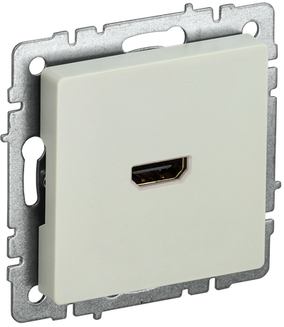 Розетка IEK BRITE HDMI РHDMI-0-БрКр бежевый