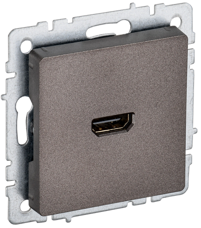 Розетка IEK BRITE HDMI РHDMI-0-БрТБ темная бронза