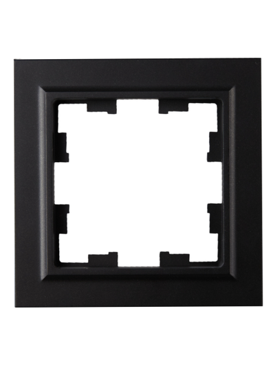 Рамка IEK BRITE 1-местная IP44 РУ-1-БрЧ-44 черный