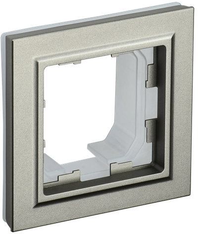 Рамка IEK BRITE 1 пост IP44 РУ-1-БрШ-44 шампань