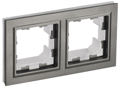 Рамка IEK BRITE 2 поста IP44 РУ-2-БрШ-44 шампань