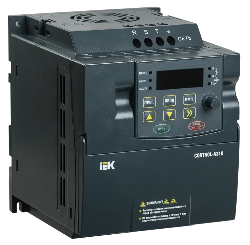 Преобразователь частоты IEK CONTROL-A310 380В, 3Ф 3,7 kW 8,8A