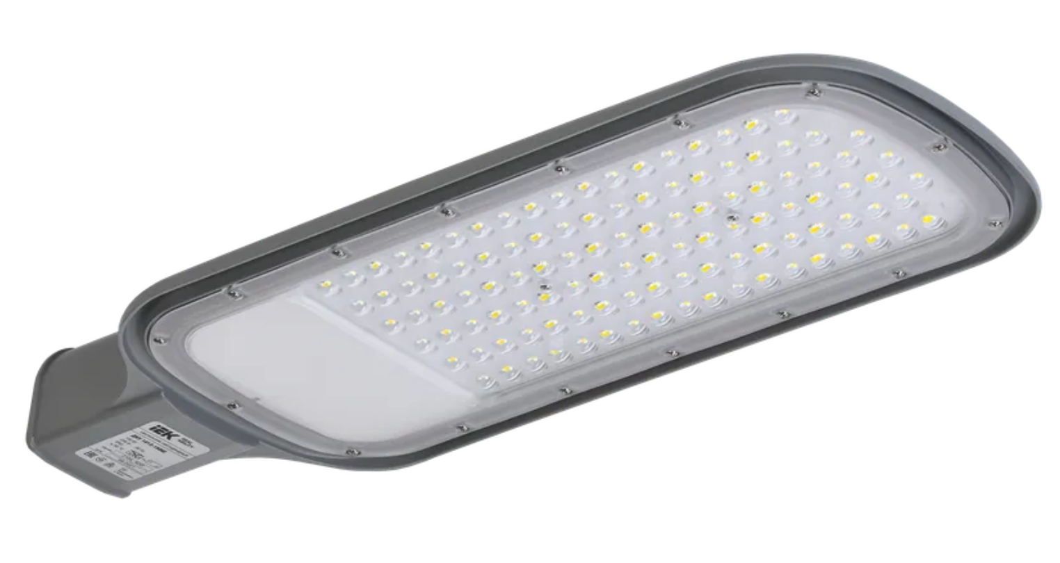 Светильник светодиодный ДКУ 1012-150Ш 5000К IP65 сер. IEK LDKU1-1012-150-5000-K03
