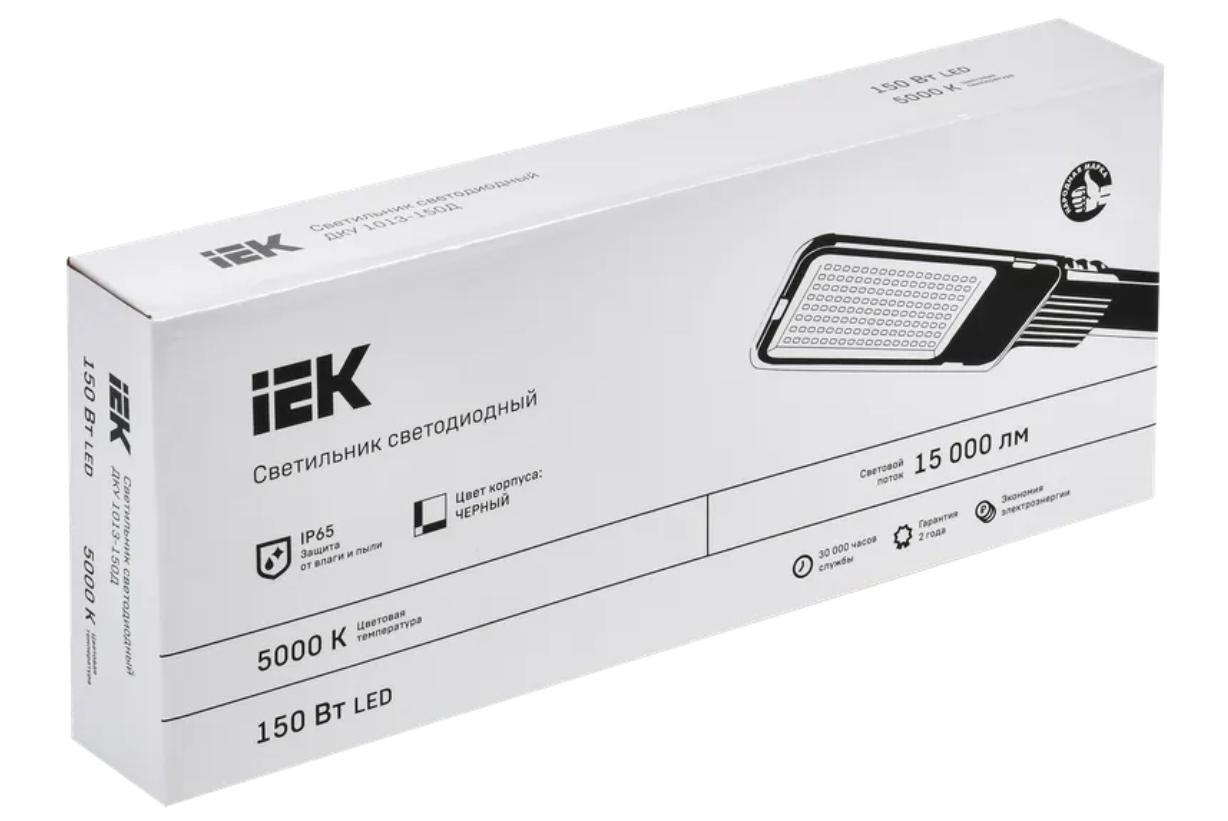 Светильник светодиодный ДКУ 1013-150Д 5000К IP65 IEK LDKU1-1013-150-5000-K03 заказать со складов по всей России