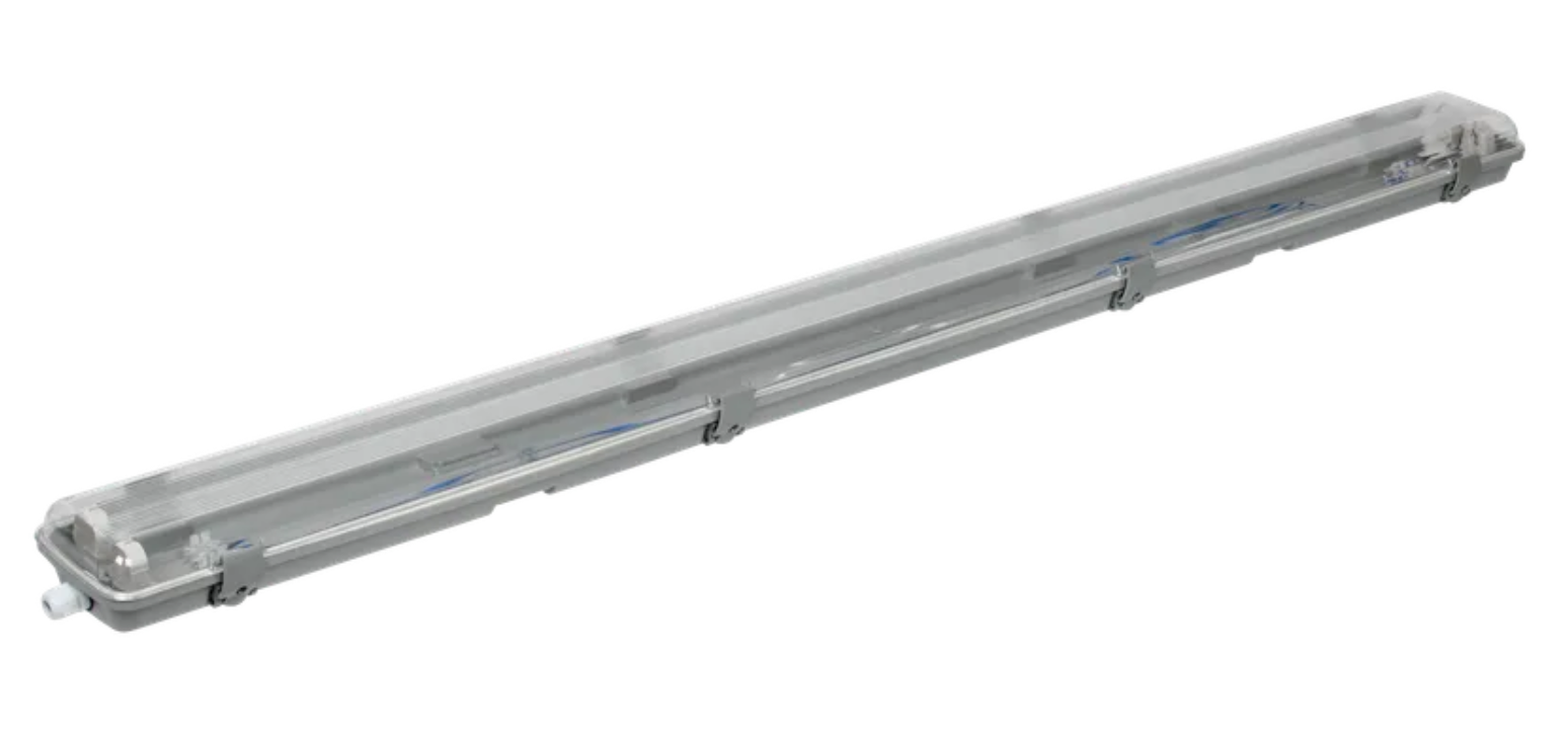 Светильник ДСП 2202 под LED лампу 2хT8 1200мм IP65 IEK LDSP0-2202-2X120-K01