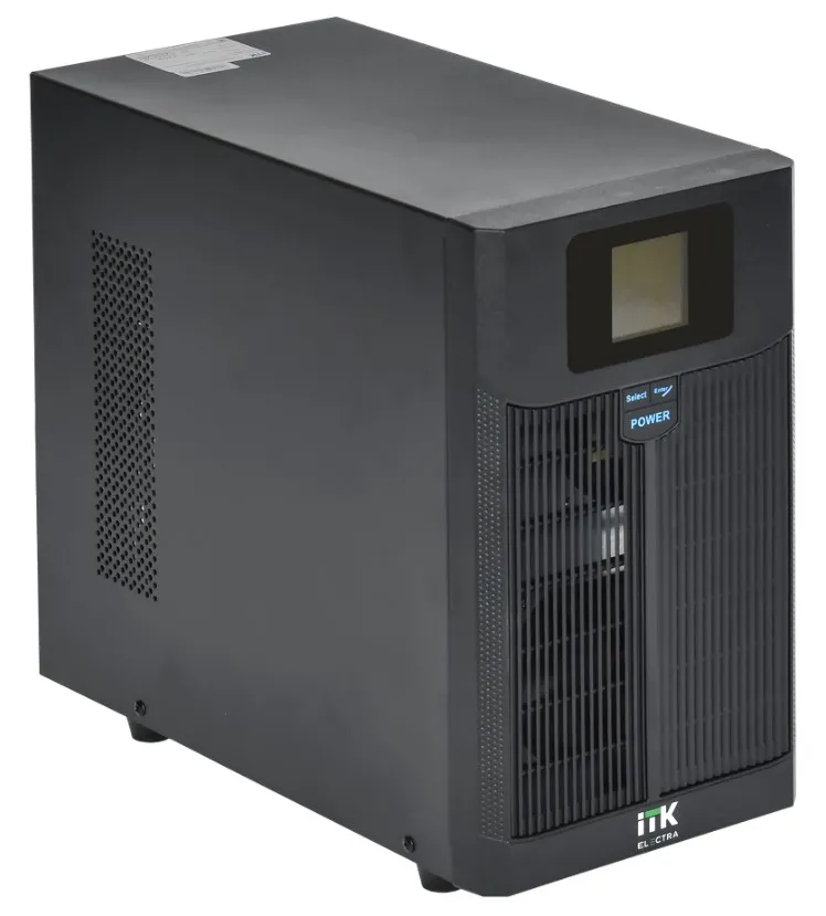 Источник бесперебойного питания IEK Line-interactive 2кВА/1,6кВт, фаза 1/1, LCD дисплей, с АКБ 4х7AH, USB