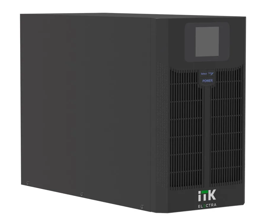 Источник бесперебойного питания Line-interactive 3кВА/2,4кВт, фаза 1/1, LCD дисплей, 48VDC без АКБ, USB, Schuko