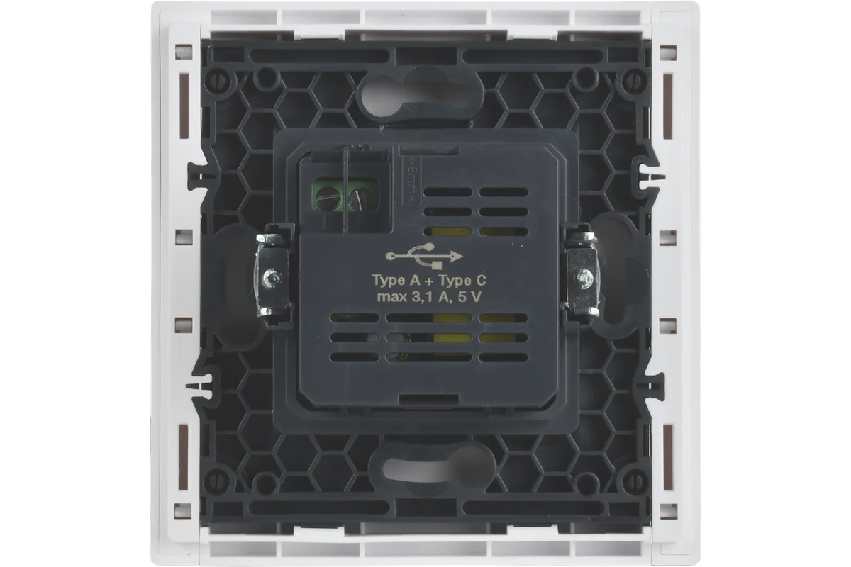 FORTE&PIANO Розетка USB A+C 3,1А FP250 белый IEK купить по цене 4653 руб.
