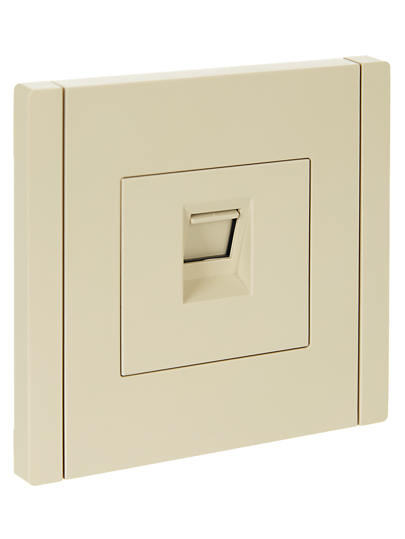 Розетка компьютерная IEK FORTE&PIANO RJ45 кат.5E FP432 ваниль