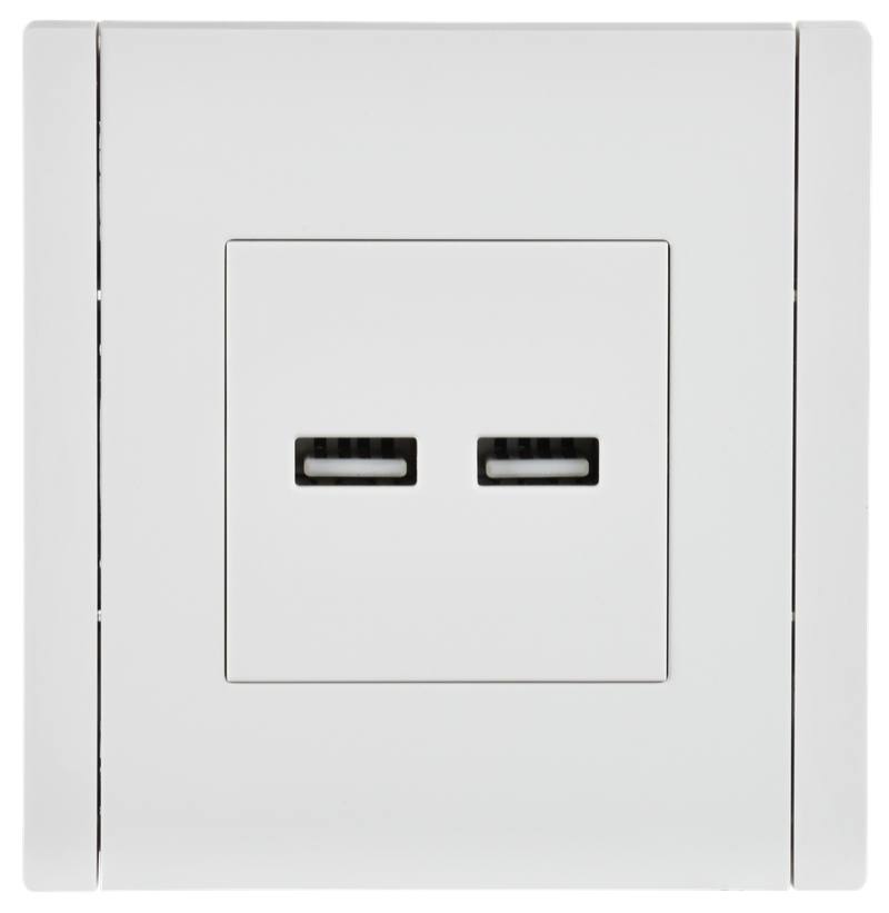 FORTE&PIANO Розетка USB A+A 3,1А FP249 белый IEK