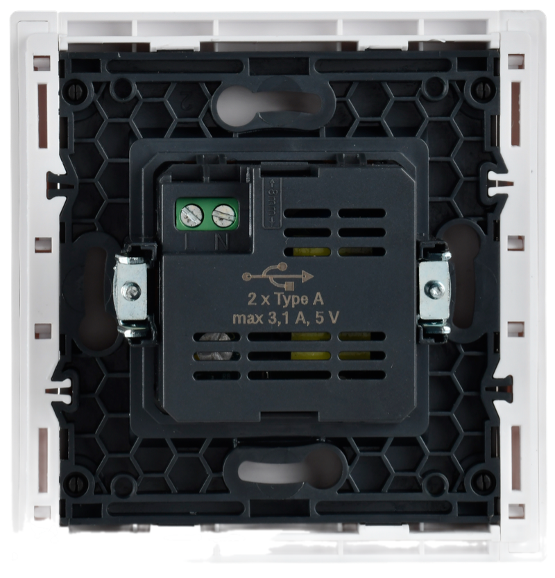 FORTE&PIANO Розетка USB A+A 3,1А FP249 белый IEK купить по цене 4245 руб.