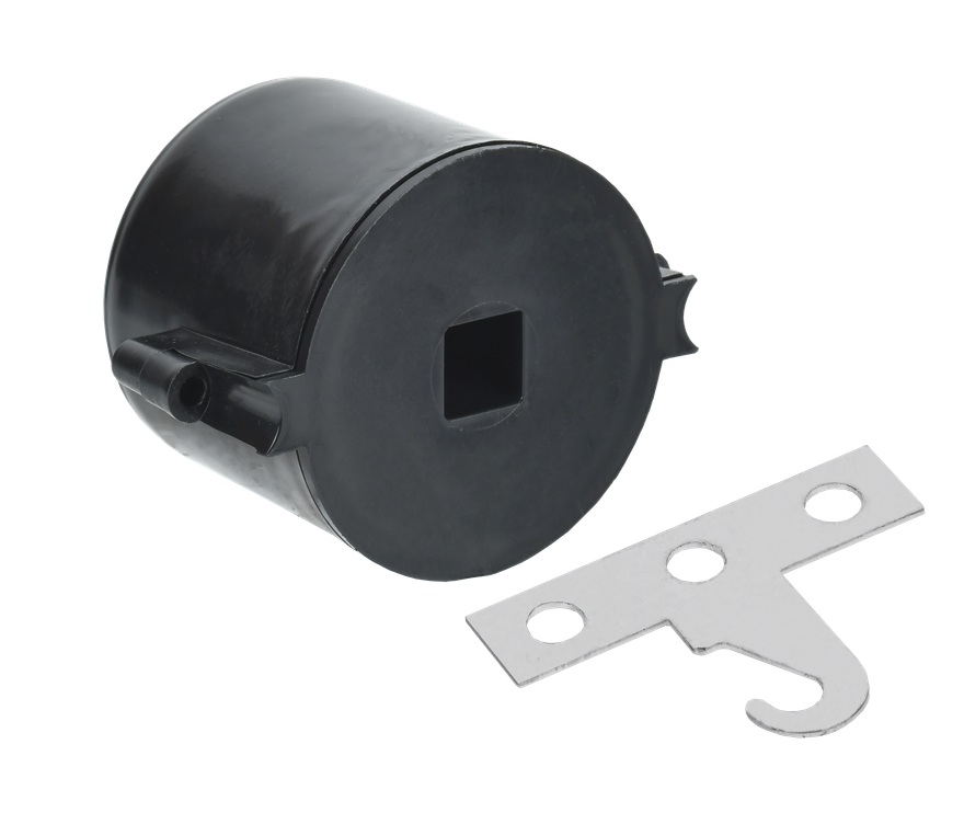 Коробка потолоточная Л253М У3 D=75х62мм монолит. стр. IEK