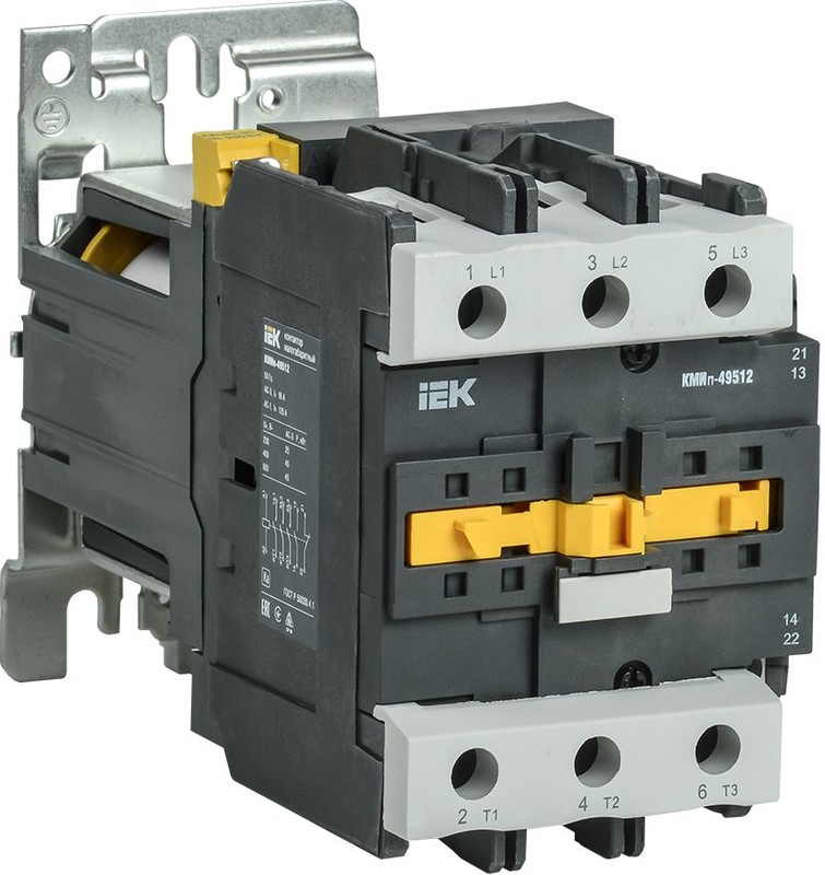 Контактор IEK КМИп-49512 95А 230В/АС3 1НО,1НЗ