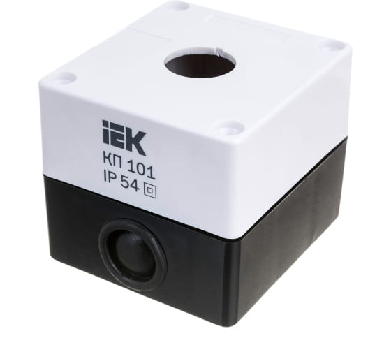 Корпус КП 101  IEK BKP10-1-K01 1-м бел. для кнопок