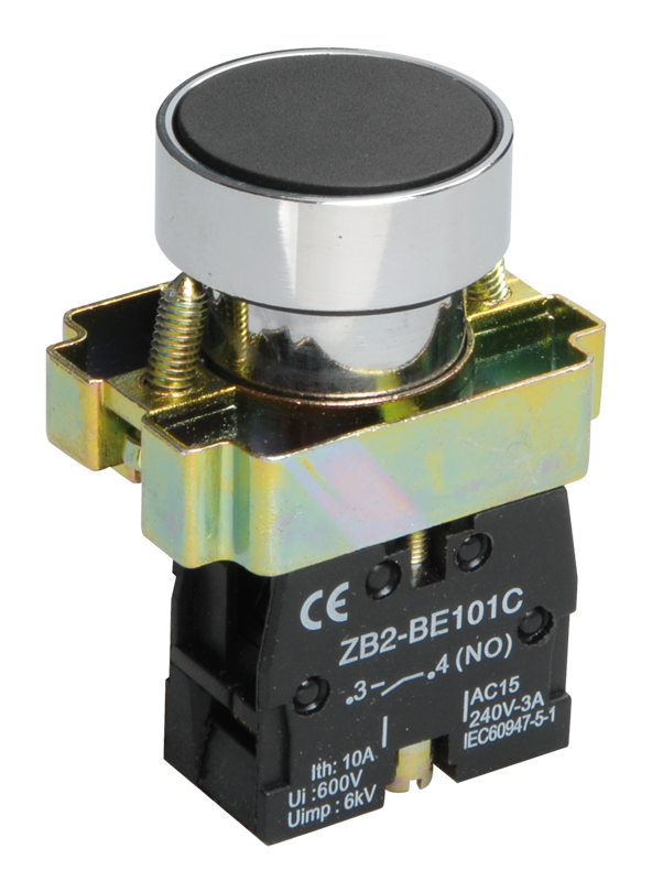 Переключатель LAY5-BG45 IEK BSW80-BG-2-K02 на 2 полож. с ключ. без фиксации