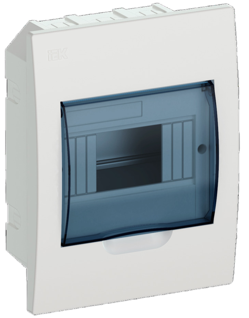 Бокс IEK LIGHT ЩРВ-П-6 модулей встраиваемый пластик IP41