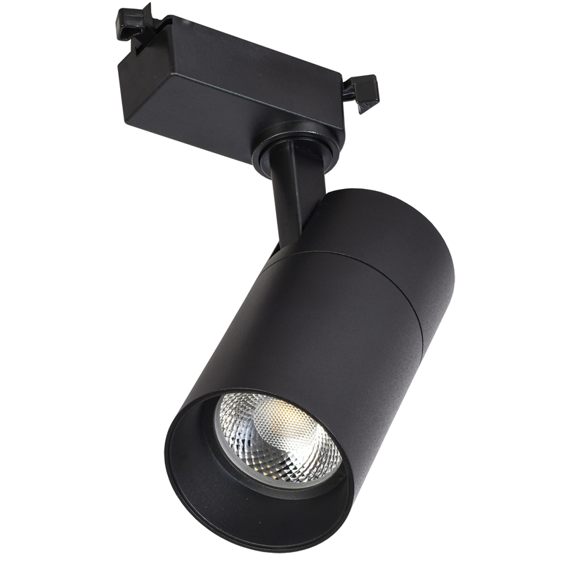 Светильник светодиодный трековый IEK LIGHTING ДТО 1302 20Вт 4000К однофазный 24град черный купить с доставкой по РФ