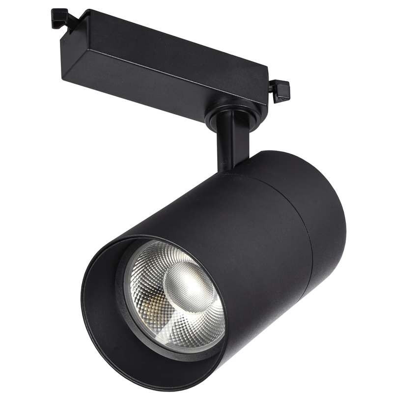 Светильник светодиодный трековый IEK LIGHTING ДТО 1304 40Вт 4000К однофазный 24град черный купить с доставкой по РФ