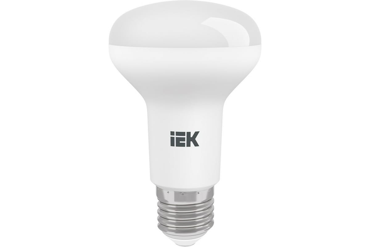 Светодиодная лампа IEK ECO R63 рефлектор 8Вт 230В 3000К E27 LLE-R63-8-230-30-E27 купить с доставкой по РФ
