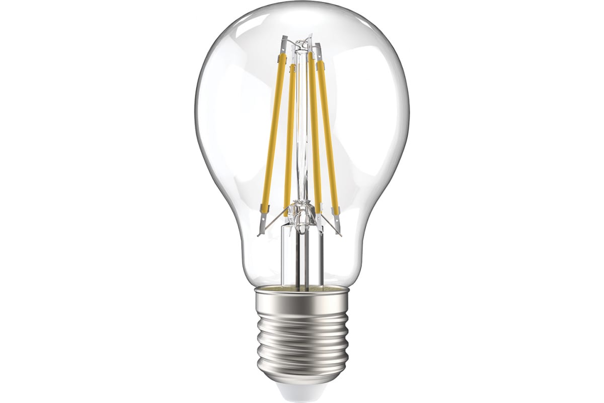 Лампа IEK серия 360, LED, A60, прозрачная, 7вт, 230В, 4000К, E27 LLF-A60-7-230-40-E27-CL
