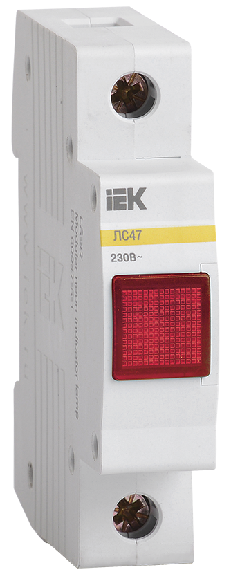 Сигнальная лампа IEK ЛС-47 красная