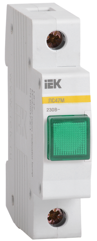 Сигнальная лампа IEK ЛС-47М зеленая