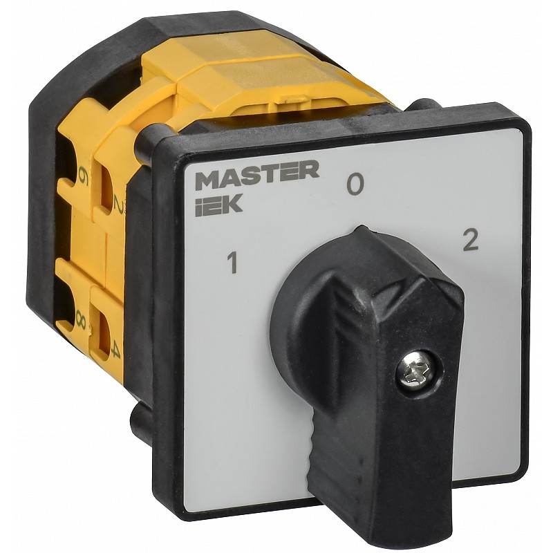 Переключатель кулачковый IEK MASTER, стандартная рукоятка, 40А, схема 51