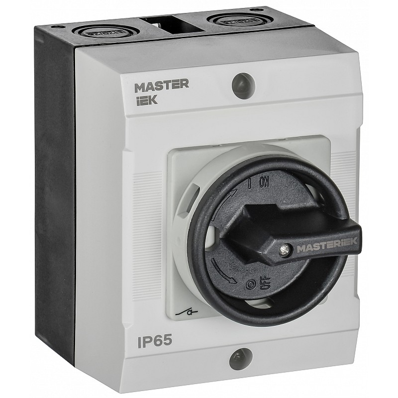 Переключатель кулачковый в боксе IEK MASTER, закрытая рукоятка, 10А, схема 69