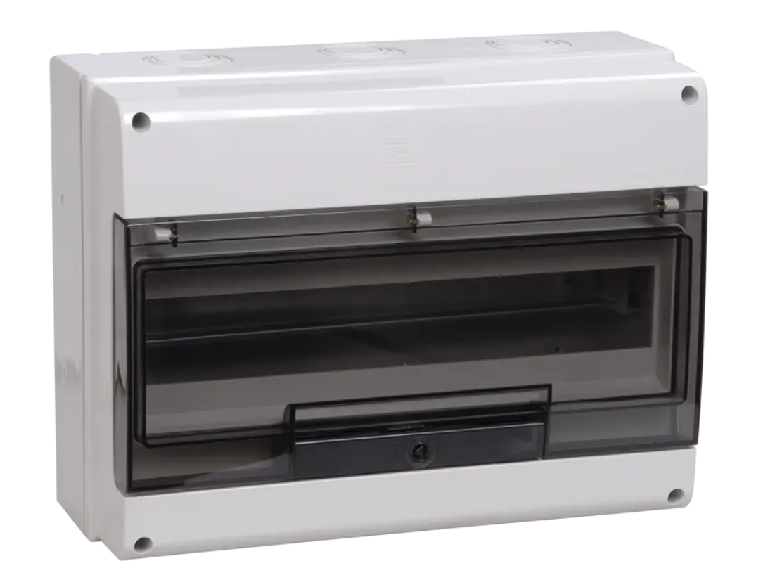 IEK MKP73-N-16-66 Корпус модульный пластиковый навесной КМПн-16 IP66 купить с доставкой по РФ
