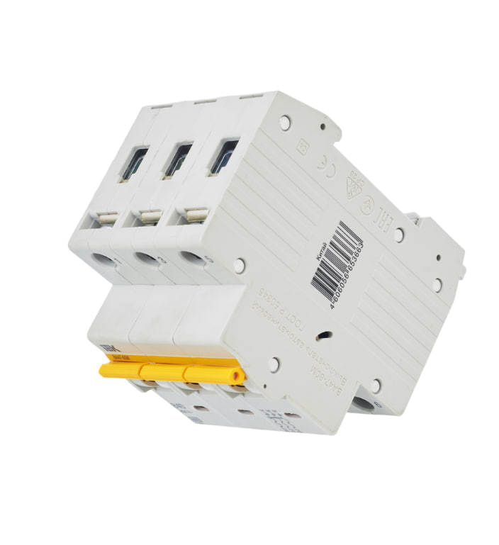 Выключатель автоматический ВА47-60M 3Р 40А 6кА B MVA31-3-040-B IEK оформить заказ с доставкой с ближайшего склада