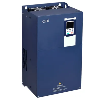 Преобразователь частоты IEK ONI K750 380В 3Ф 75-90кВт 150-176А со встроенным тормозом и дросселем постоянного тока