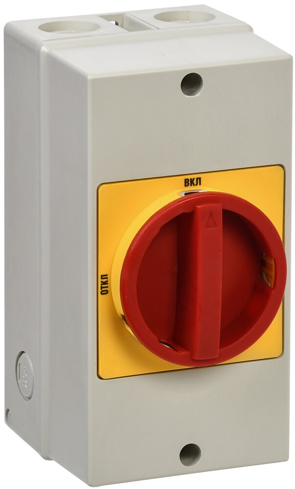 IEK BCS33-063-1 Переключатель кулачковый ПКП63-13/К 63А на 2 положения 0-I 400В