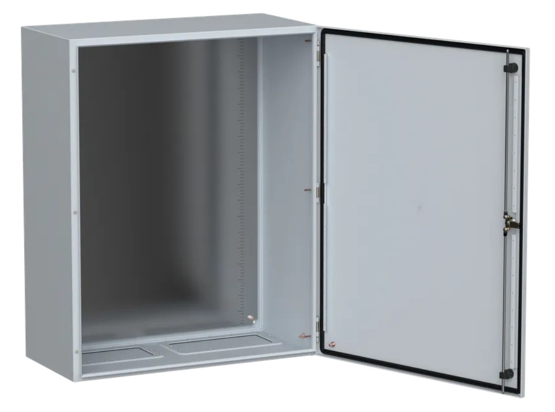 Корпус металлический IEK ЩМП-100.80.40 УХЛ1 IP66 TITAN TI5-10-N-100-080-040-66 купить с доставкой по РФ