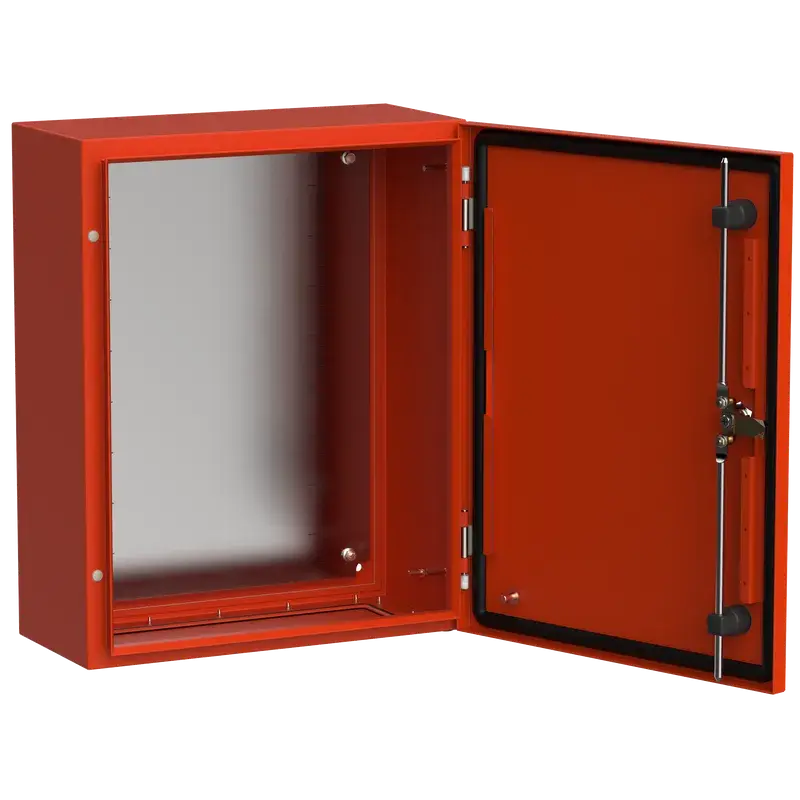 Корпус металлический IEK TITAN 5 ЩМП-50.40.20 УХЛ1 IP66 RAL3020 красный