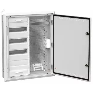 Щитовое оборудование IEK TITAN 5 Щит ЩРв-48 (2х48) 755x625x130 белый (кратно 1)