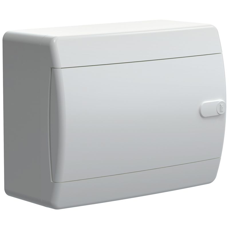 Корпус пластиковый IEK UNION Compact ЩРН-П-12 IP41 белая дверь